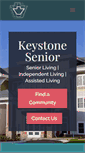 Mobile Screenshot of keystonesenior.com